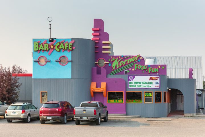 Retro Colourful Architecture