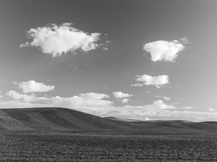 Harvested Fields and Clouds 02