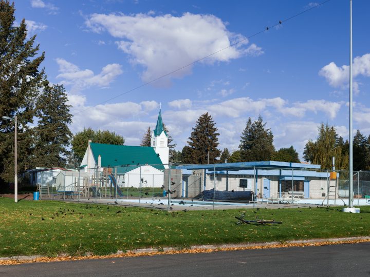 Church and Pool