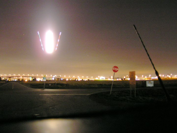 yvr at night