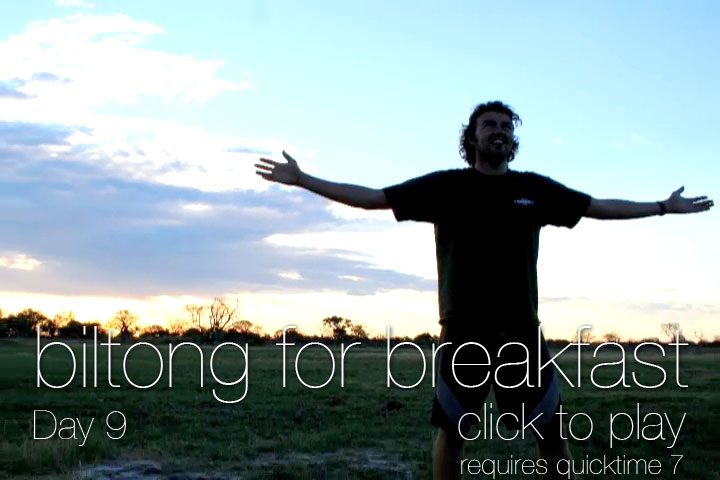 Day 9 Biltong for Breakfast | Scourist.com