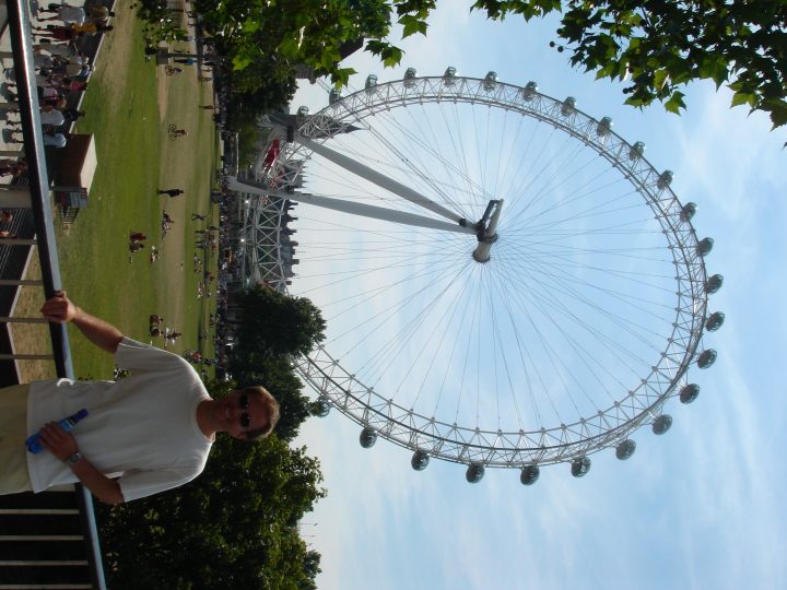 me at the london eye