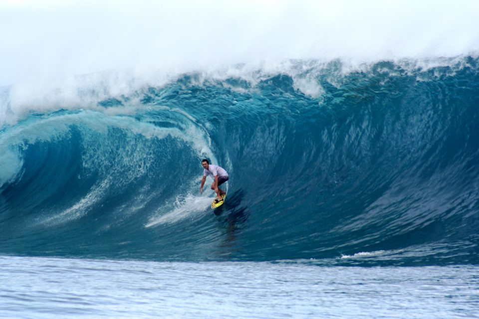 Surfing a Thick Wave