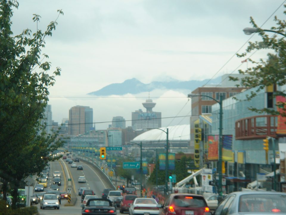 View from cambie bridge
