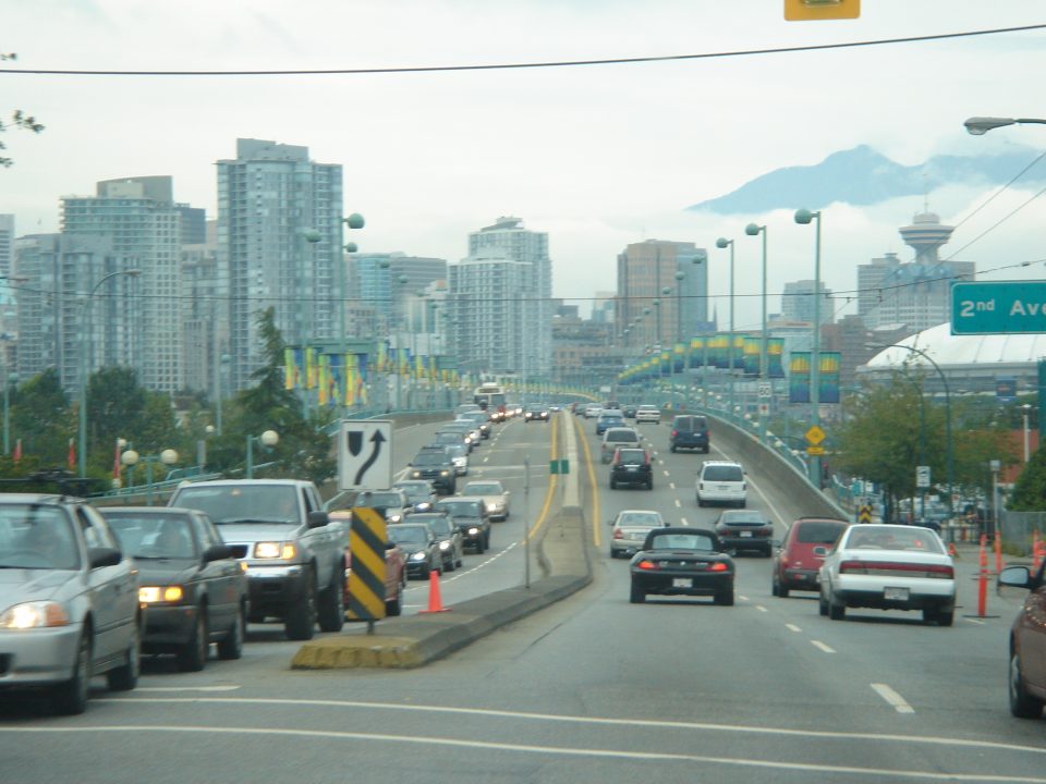 View from cambie bridge