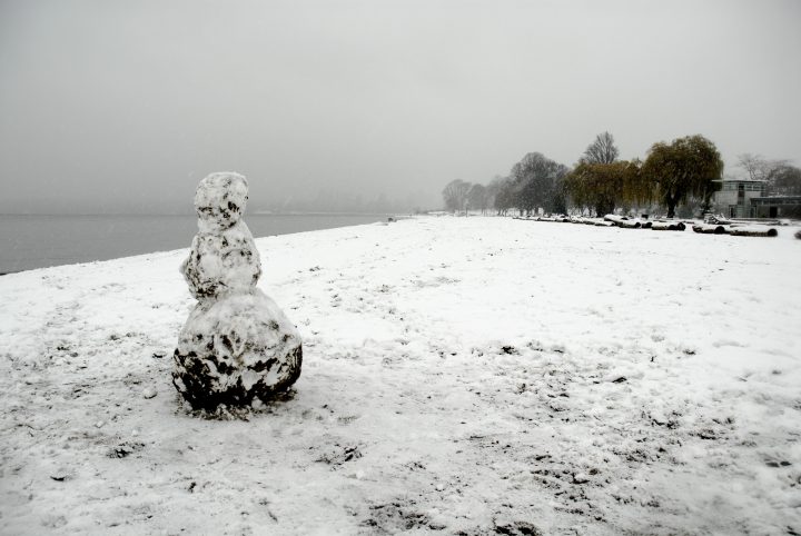 Snow Day In Vancouver