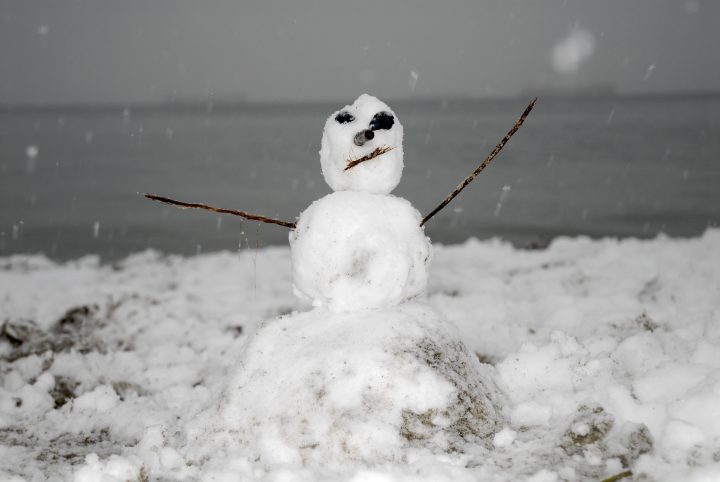 Snow Day In Vancouver