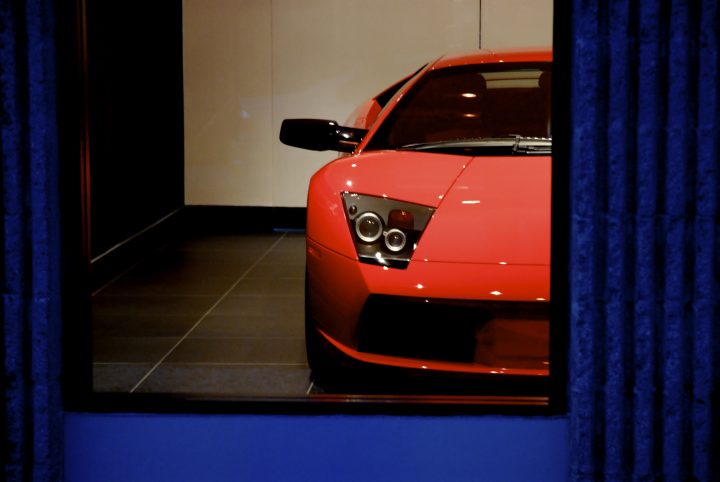 Red Lamborghini