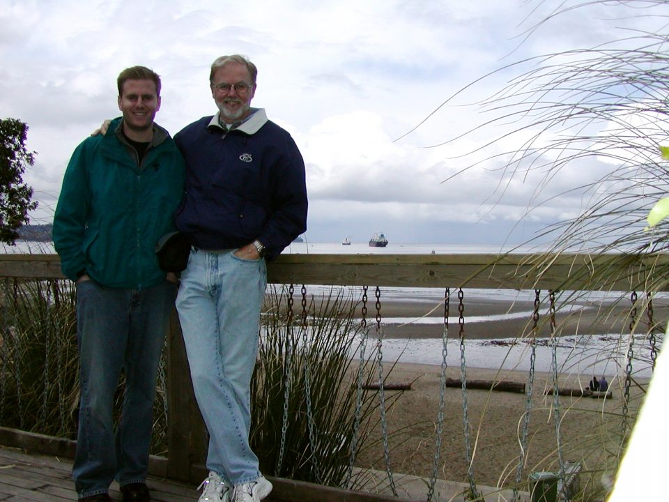 Dad and I