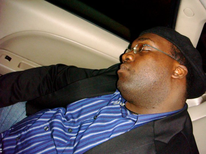 shane sleeping