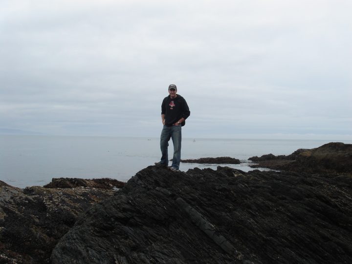 me at Botanical Beach