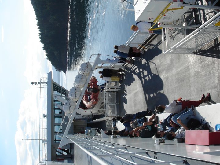 ferry riders