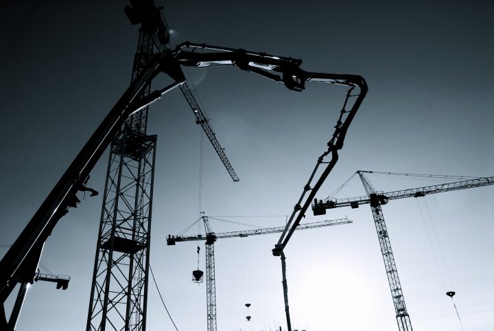 Cranes And The Sky