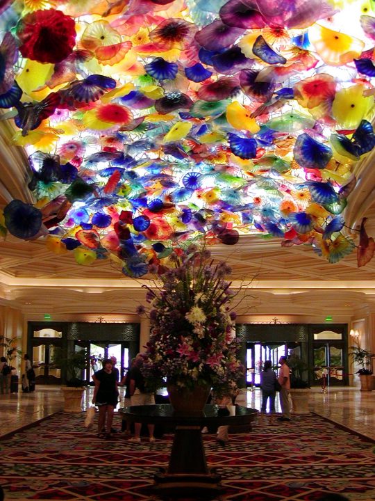 Dale Chihuly Lobby Bellagio Vegas