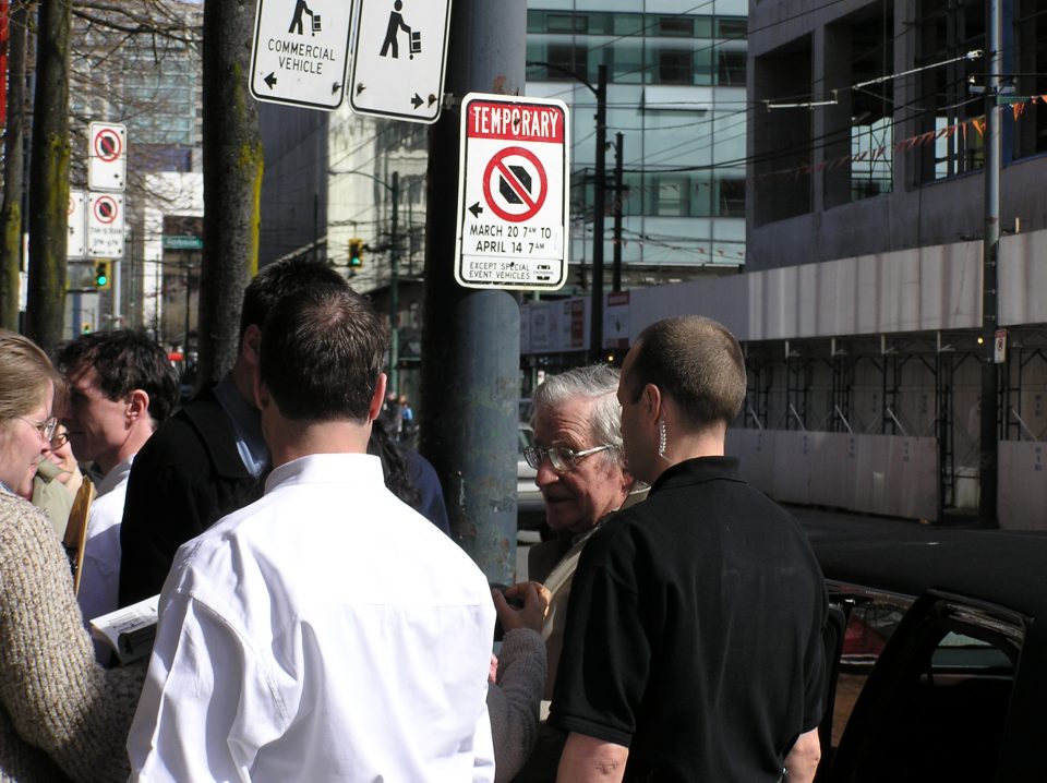 Noam Chomsky at the Orpheum