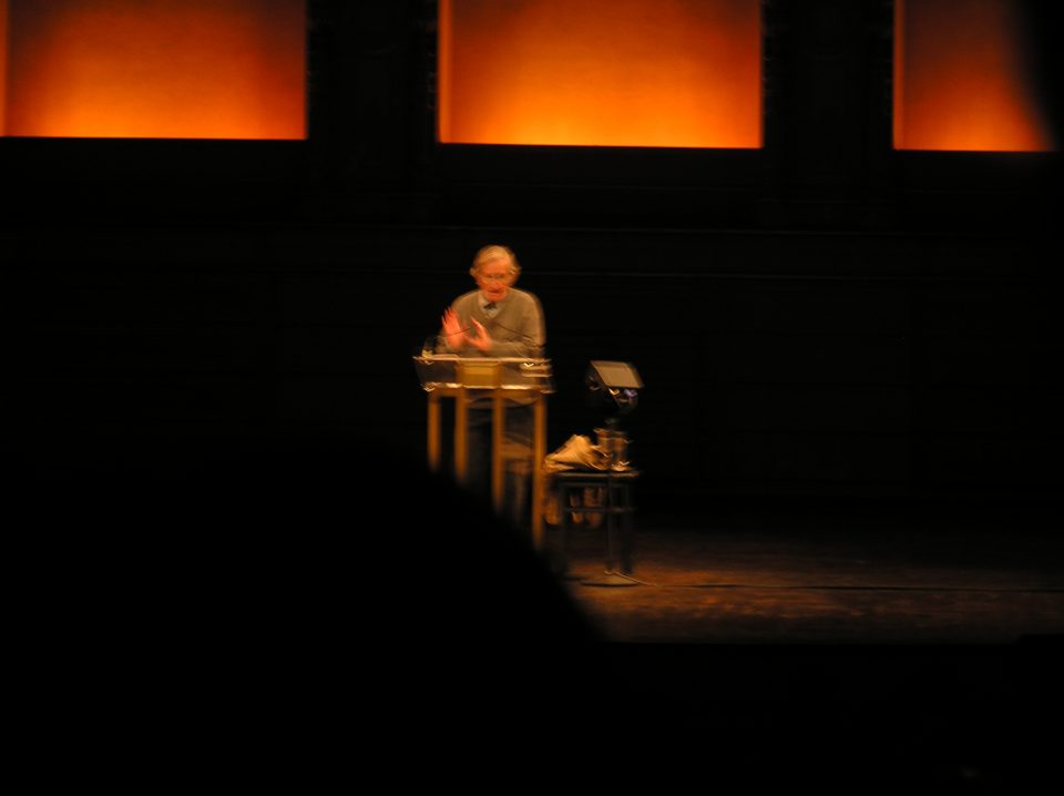 Noam Chomsky at the Orpheum