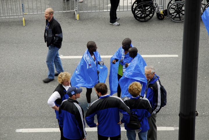 Post race chat