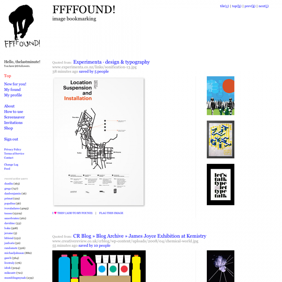 FFFFOUND! (20080506)