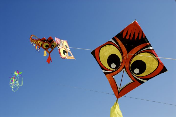 Kite And Blue Sky