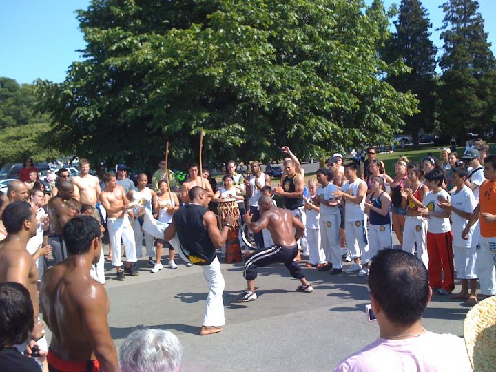 capoeira dudes at kits beach
