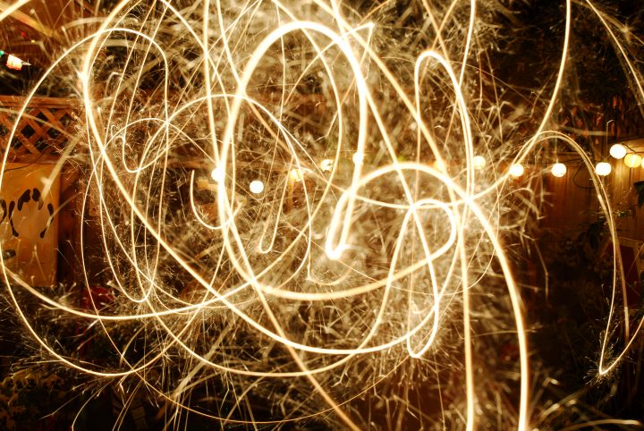 Painting with a Sparkler