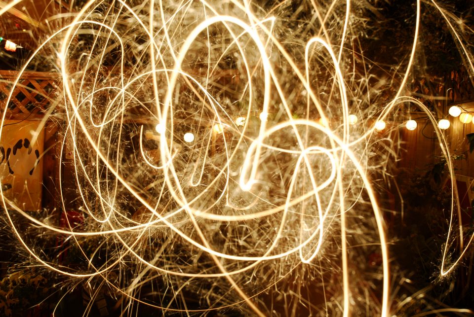 Painting with a Sparkler