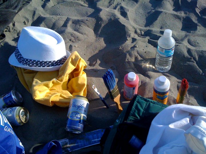 Supplies for a super fun volleyball game!