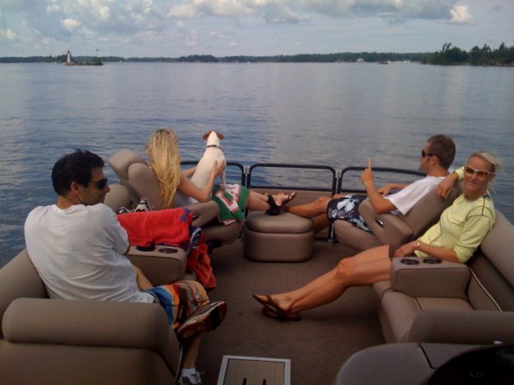 Floating living room