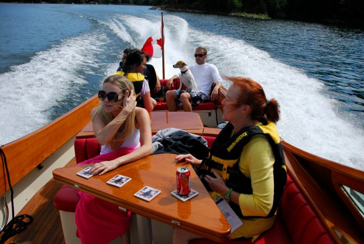 rushing to see the poker run