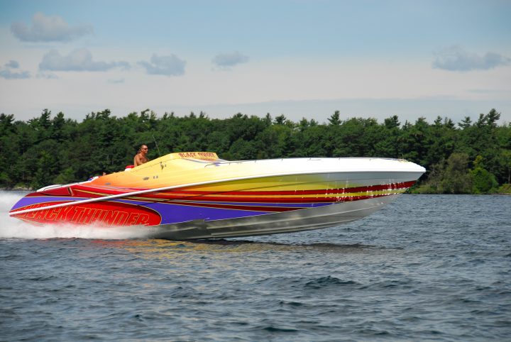 Black Thunder Boat
