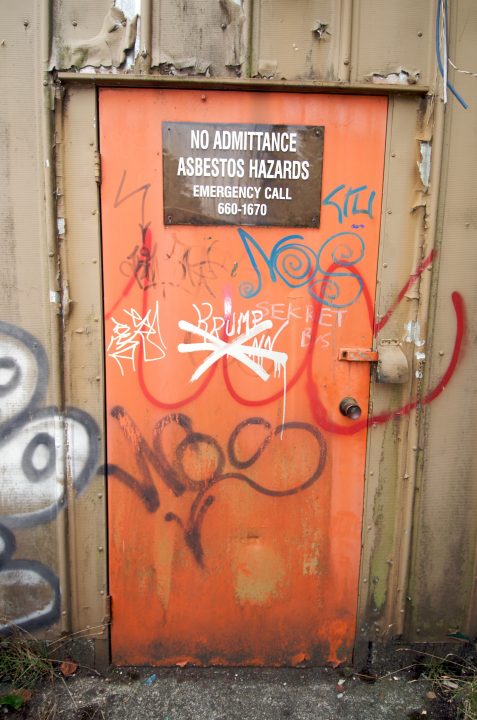Asbestos Door