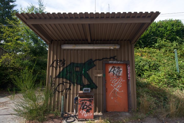 Weird Little Gas Station