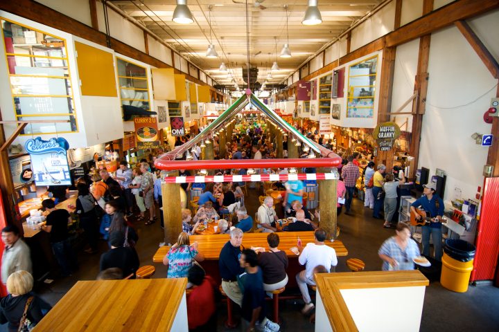 Granville Island Market FoodCourt Area
