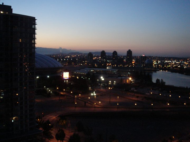 waking up before the sunrise