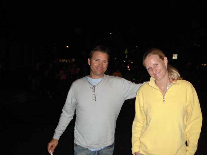 JJ and Nick after the fireworks