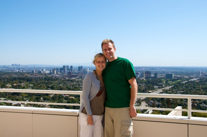 Dor and I at the Getty