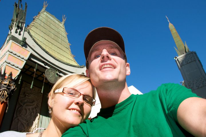 Dor and I @ Grauman’s Chinese Theatre