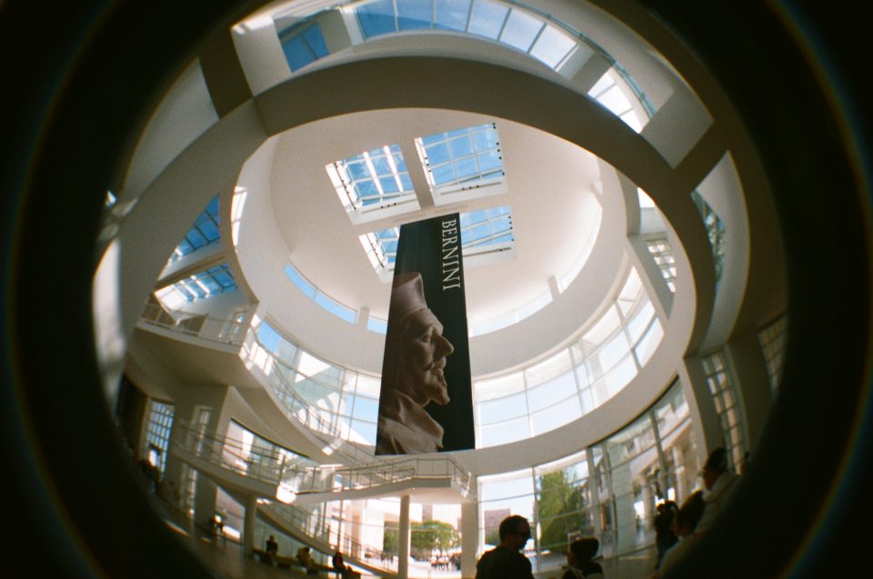 Getty Museum Lobby Lomo