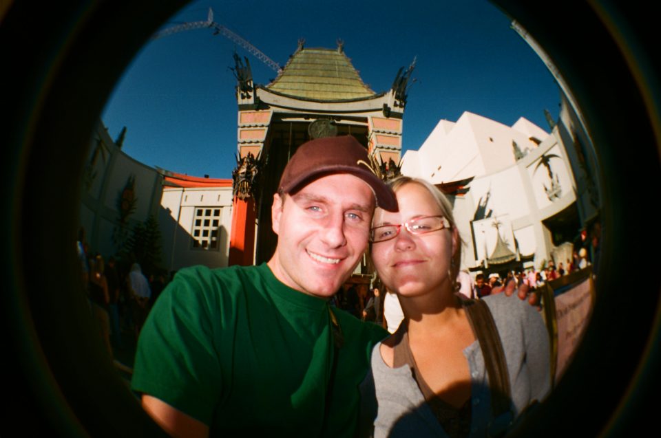 Dor and I @ Grauman's Chinese Theatre