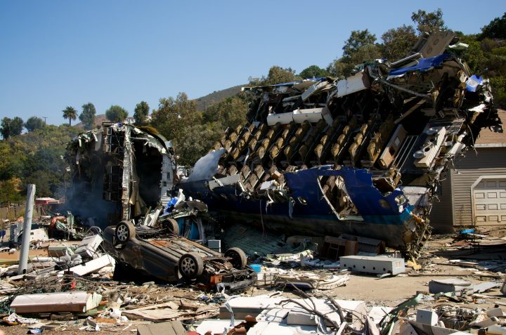 Wreckage from War of the Worlds