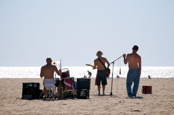 Rockin Out at the Beach