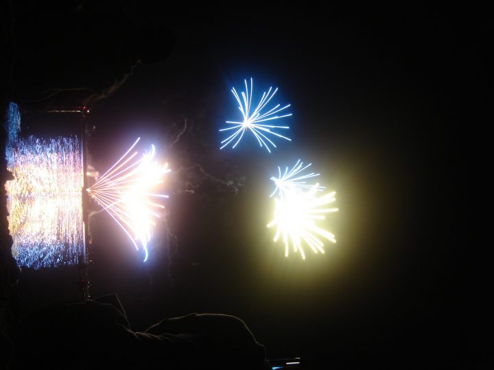 Pastel Fireworks