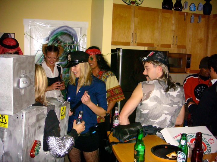 Dor shows everyone her costume