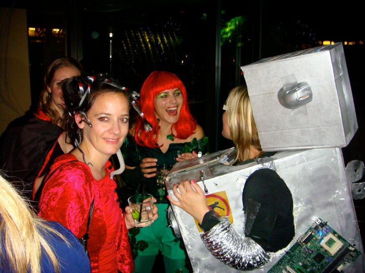 Medusa, Poison Ivy and Robot Dor