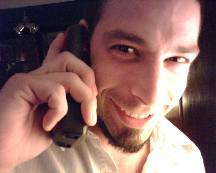 this photo shows up on my phone when he calls me