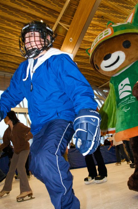 Skating at the Richmond Olympic Oval with Sumi