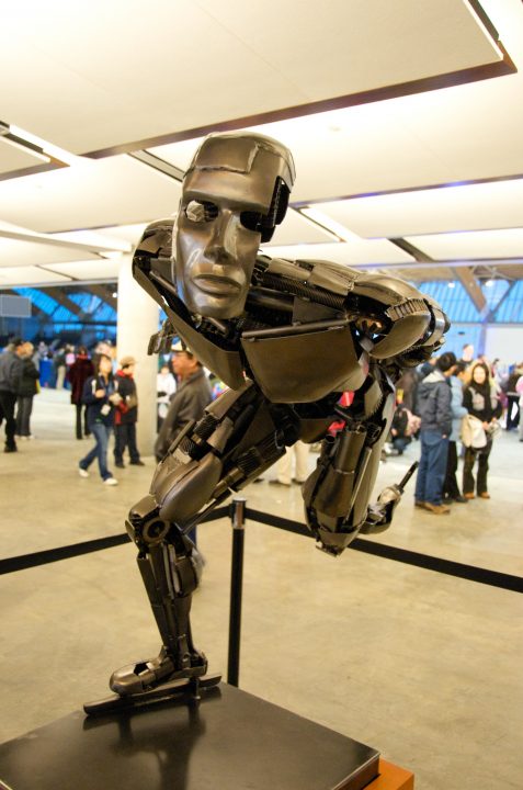 Skater Bot Sculpture