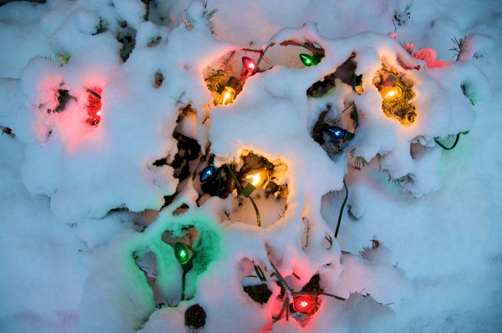 Old School Lights Melt Through