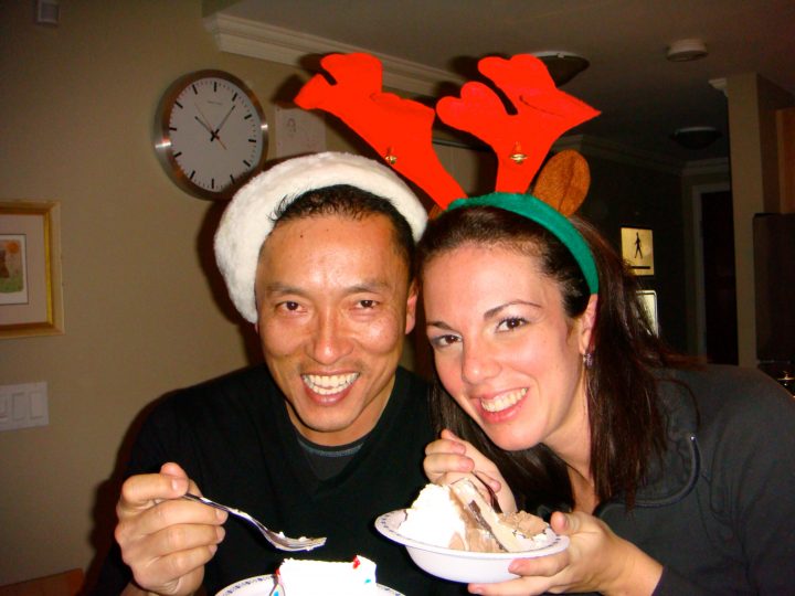 It was Mike and Natalie’s Birthday.