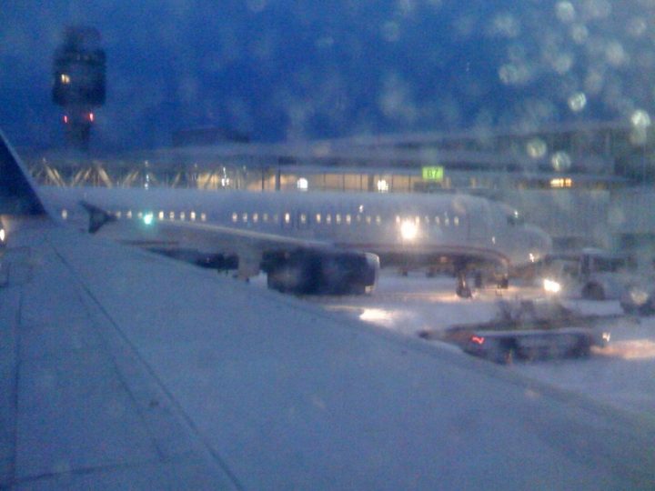 YVR under snow
